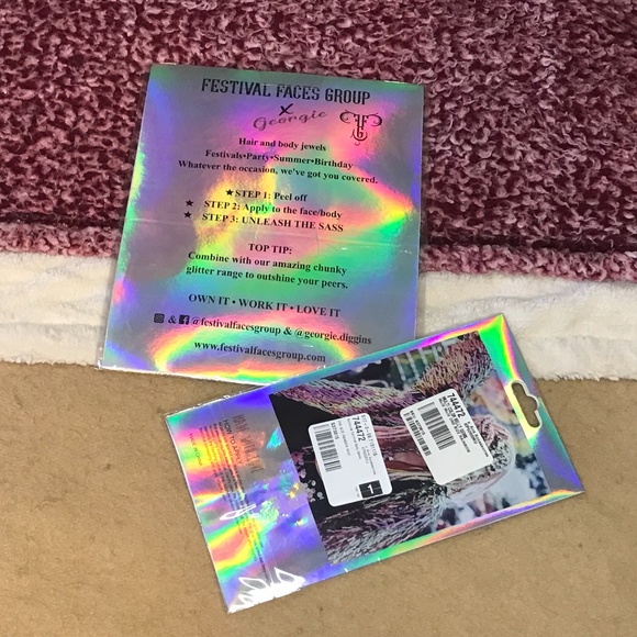 Hair & Body Jewels for Rave/Festival - Picture 2 of 2